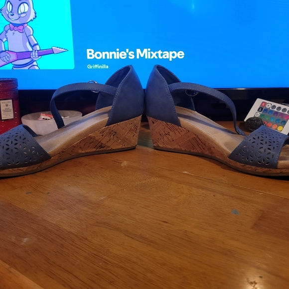 Blue beachy heels - Picture 2 of 6